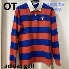 未使用☆adidas golf☆レディース　ゴルフシャツ☆OT(LL)