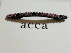 極美】アッカ acca バレッタ ベリーバレッタ ロング アイボリー