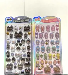 【正規品】うるちゅるポップシール　もんちっち　2枚セット