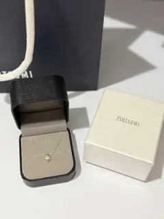 TSUTSUMI ダイヤモンドプチネックレス 18k ドロップモチーフ ゴールドのサムネイル