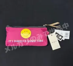 未使用品:w.p.c 晴雨兼用傘　スマイリー ピンクのサムネイル