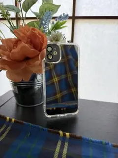 iPhone11用ケース ミラー付き
