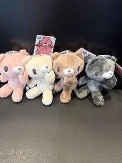 チャックスGP グルーミー ぬいぐるみマスコット ベージュカラー 全4種