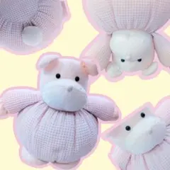 くま　ぬいぐるみ　ベビー　ジムトンプソン　かわいい　ピンク　ファンシー