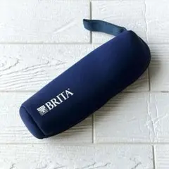 【BRITA】ボトルカバー 水筒ケース ネイビーのサムネイル