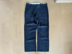 00s Eddie Bauerエディーバウアーリネンパンツ ネイビー 34×30のサムネイル