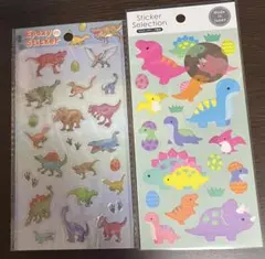 恐竜　昆虫　エポキシステッカー エポキシシール