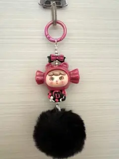 可愛いキャンディキャラクター付きファーストラップ