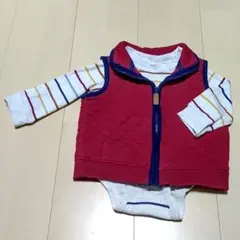 carter's ベスト　ロンパース　2枚セット　18months