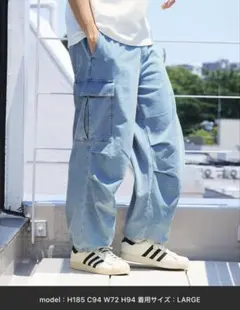 BAYFLOW ベイフロー　カーゴデニムパンツ