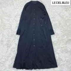 【ベイジ】洗える サンティエ バックサテン カシュクール ワンピース ロング ベイジ】洗える サンティエ バックサテン カシュクール ワンピース