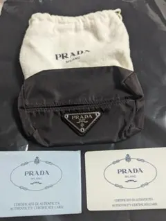 日曜値下【希少・正規品】PRADAプラダ VELAナイロン ティッシュケース入