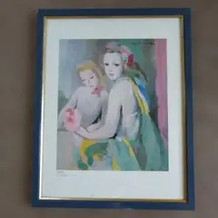 マリー・ローランサン 陶板画 YAMAKA 1986年製 インテリア アート絵画