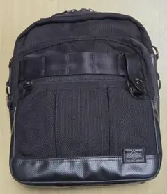 【美品】PORTER ポーター ヒート ショルダーバッグ ブラック