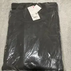 ユニクロ　ストレッチ　フリース モックネックT (長袖) ダークグレイ