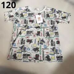 新品　仮面ライダー　ゼッツー　Tシャツ 120センチ　半袖　総柄