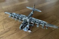 英国 ヴィンテージ真鍮 スタンドタイプ アンティーク品 四発飛行機