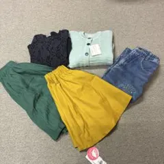 新品あり！140cm 女児服5着セット