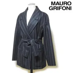 MAURO GRIFONI ピンストライプ ウールラップジャケット サイズ38 ブラック イタリア製 マウログリフォーニ 2026年最新】MAURO GRIFONIの人気アイテム - メルカリ