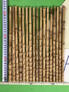 布袋竹(細め)長さ49〜56cm6本セット 釣り具・その他グリップ素材に①