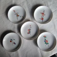 有田焼の小皿5枚セット。