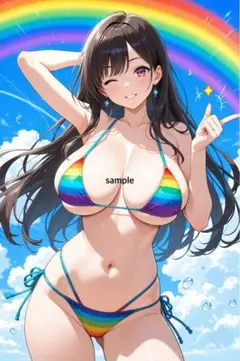 m1751 AIイラスト　かわいい　A4ポスター