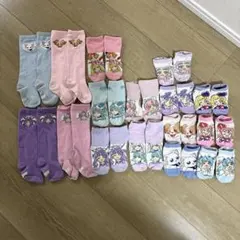 キッズ靴下 16足セット プリキュアシリーズ柄　まとめ売り