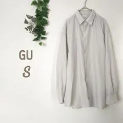 GU ジーユー◇S◇メンズ長袖シャツ
