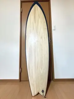 WOOD SKIN サーフボード ミッドレングス MID05 クアッドフィッシュ