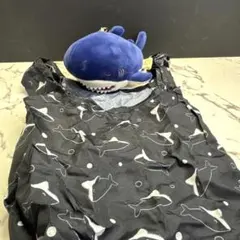 りぶはあと　LIV HEART かむかむズ　エコバッグ　サメザップ