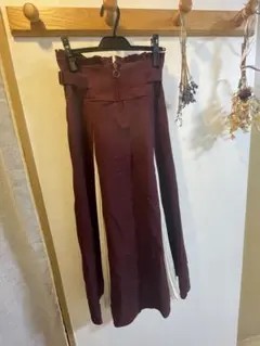 axes プリーツロングスカート