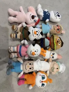 アンパンマン　プリちぃビーンズ　ぬいぐるみ　まとめ売り　別売可