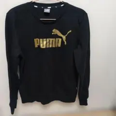 【美品✨️✨️✨️】PUMA ブラック スウェット Lサイズ