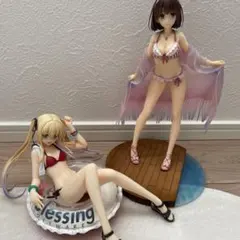 冴えカノ 水着スケールフィギュア2種セット
