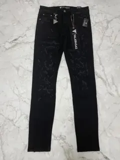 VALABASAS バラバサス バギーデニム ジオメトリックデザイン 29 新品 