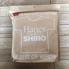 新品　Hanes ヘインズ　SHIRO クルーネックTシャツ　XL