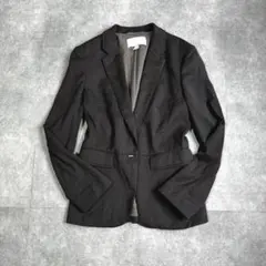 【最高級】BOSS ヒューゴボス メタル刻印ボタン 美シルエット ジャケット Mのサムネイル