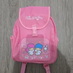 リトルツインスターズ リュック ピンク