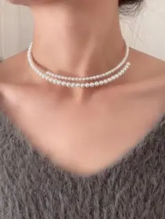 パール(本真珠)ネックレス チョーカー