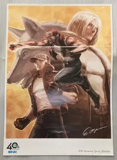 餓狼伝説　ポスター　fatal fury テリー ボガード 餓狼伝説 ポスター fatal fury テリー ボガード SNK JAPAN on X: