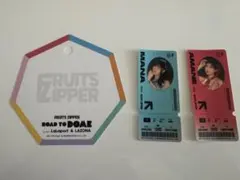 FRUITS ZIPPER ステッカー&カード