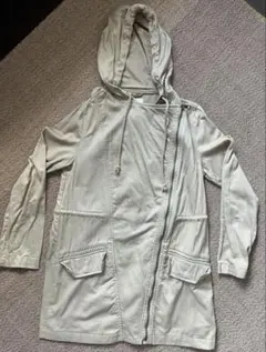 オールドネイビー トレンチコート ベージュ フード付きコート XSS