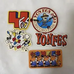 YON FES 2023 ステッカー 5枚セット