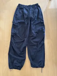 GU/ジーユー　パンツ　カーゴパンツ　ブラック　Mサイズ