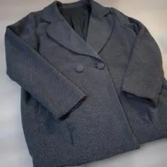 グレー テーラードジャケット コートMサイズ