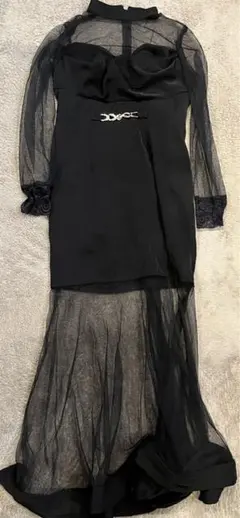 JEWELS ロングシアードレス キャバドレス