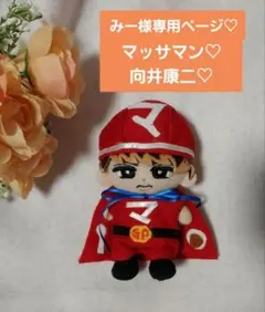 みー様専用ページ　SnowMan　すのチル　チルぬい　ぬい服　向井康二