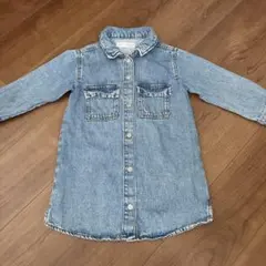 ZARA デニムシャツワンピース 3-4years/104cm