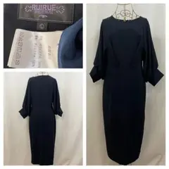 RUIRUE BOUTIQUE オケージョンワンピース ウエストリボン欠品