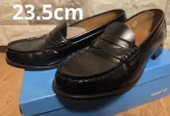 HARUTA☆ブラック ローファー23.5cm